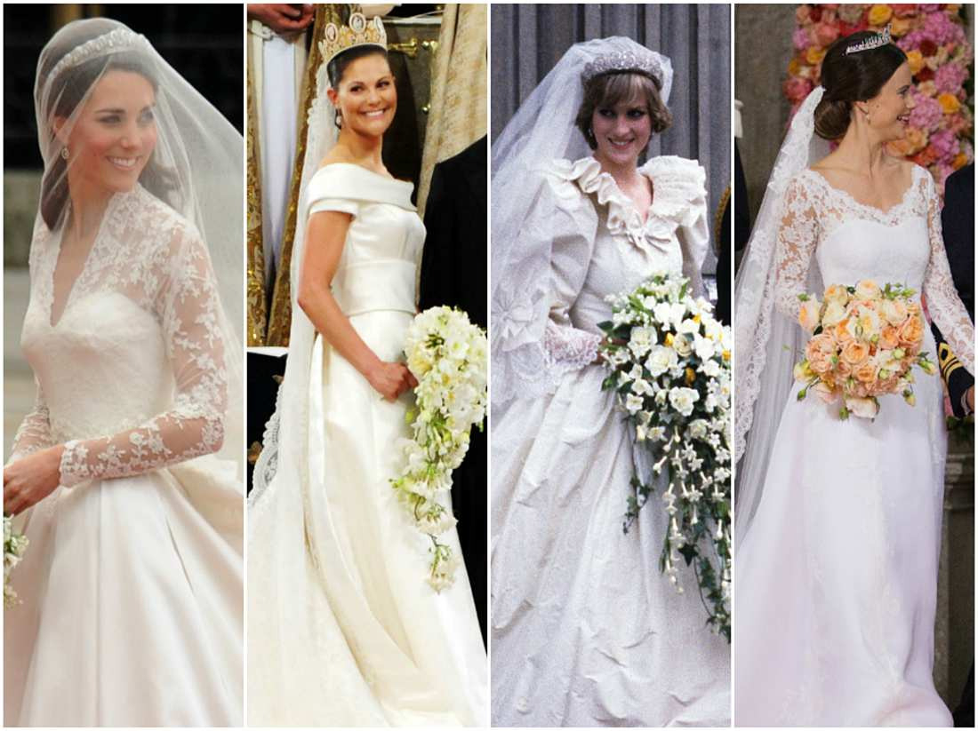Victoria, Kate Middleton &amp; Co: Die Brautkleider Der Royal