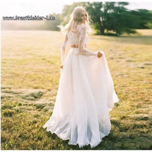 Zweiteiliges Brautkleid Frowine In Weiß