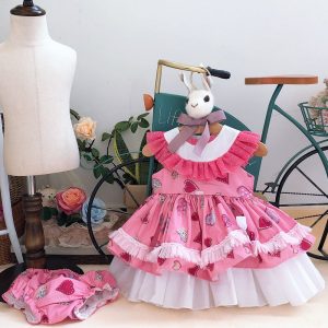 05153145 Baby Mädchen Spanische Kleider Für Mädchen Kleid