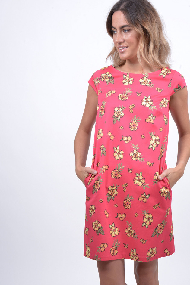 1868 Kleid Mit Blumenprint In Pink  Gruenerat