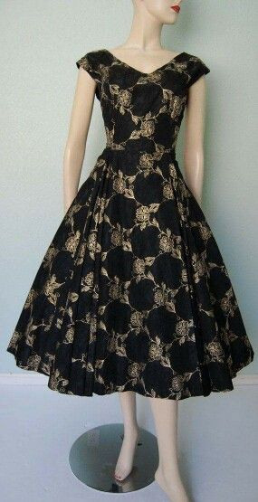 1950 Party Dress Mit Bildern  Tolle Kleider Kleidung