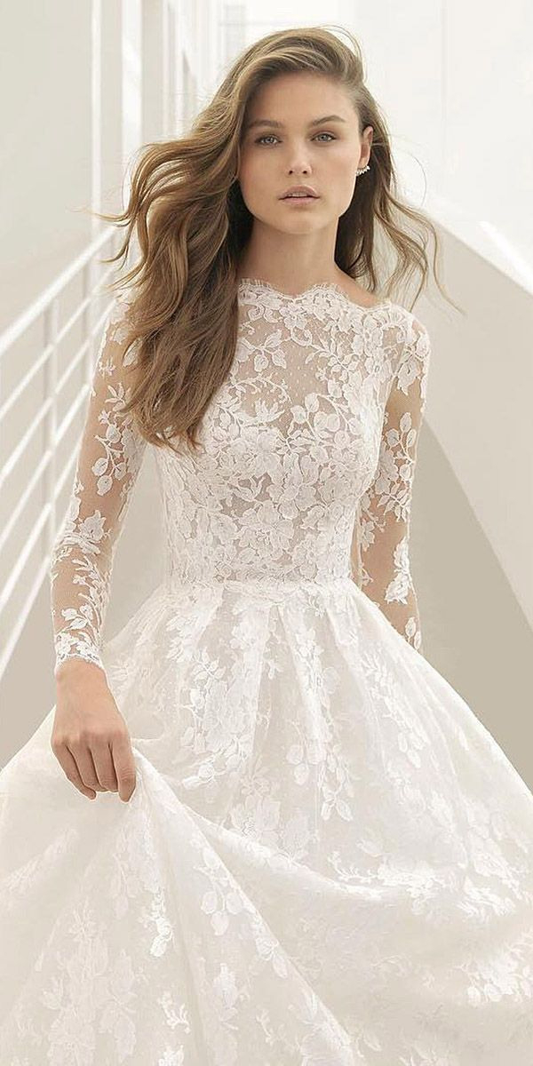 21 Illusion Langärmelige Brautkleider Die Du Liebst