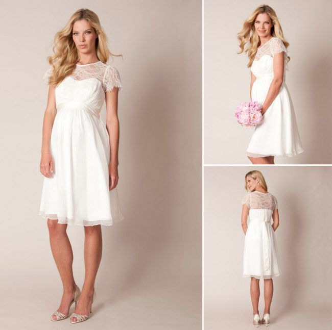 22 Ideen Zu „Hochzeitskleider Für Schwangere&quot; Und Tipps