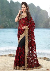 30 Besten Hochzeit Sarees Mit Bildern  Indische Kleidung