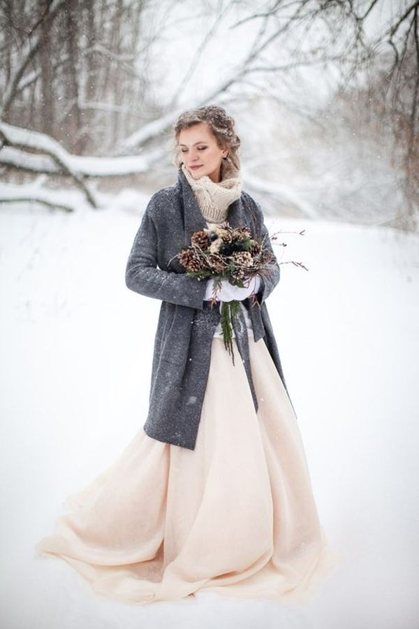 40 Winter Brautkleider Wie Im Märchen  Coole Outfits