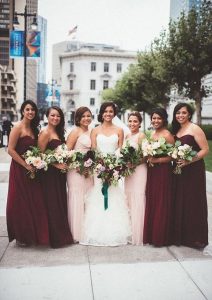 42 Refined Burgundy And Blush Wedding Ideas  Rote