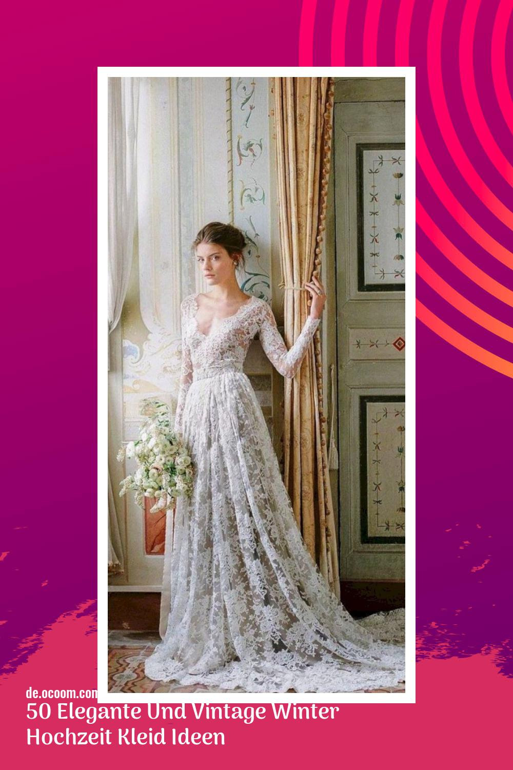 50 Elegante Und Vintage Winter Hochzeit Kleid Ideen  Page