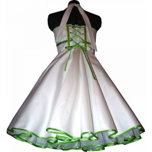 50Er Jahre Brautkleid Zum Petticoat Hochzeitskleid Weiß