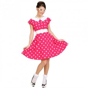 50Er Jahre Kostüm Lady Mit Petticoat Kleid 2899