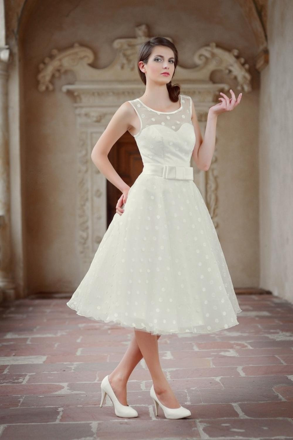 60Er Jahre Hochzeitskleid Brautkleid Rockabilly Style