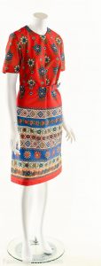 60Er Jahre Mod Kleid Twiggy Hippie Kleid Blume Power Kleid