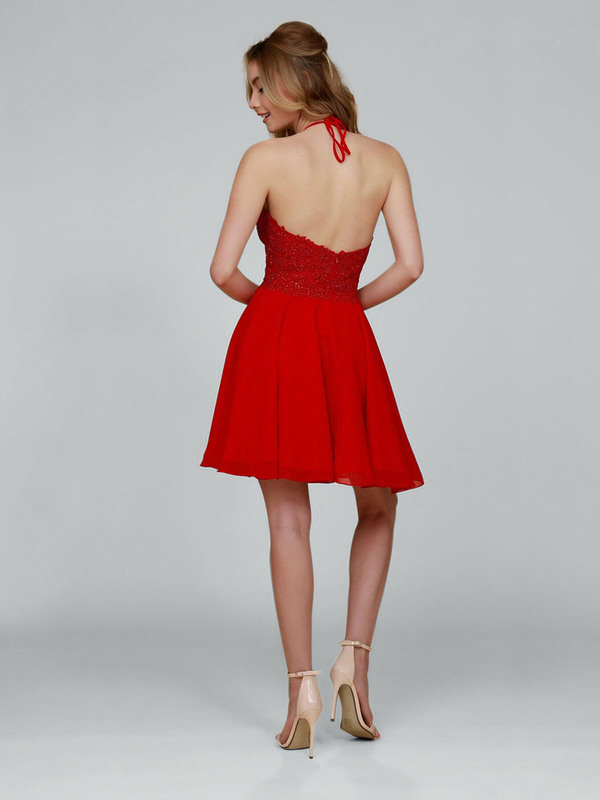 Abendkleid Alva Rot Kaufen Viviry Abendkleider