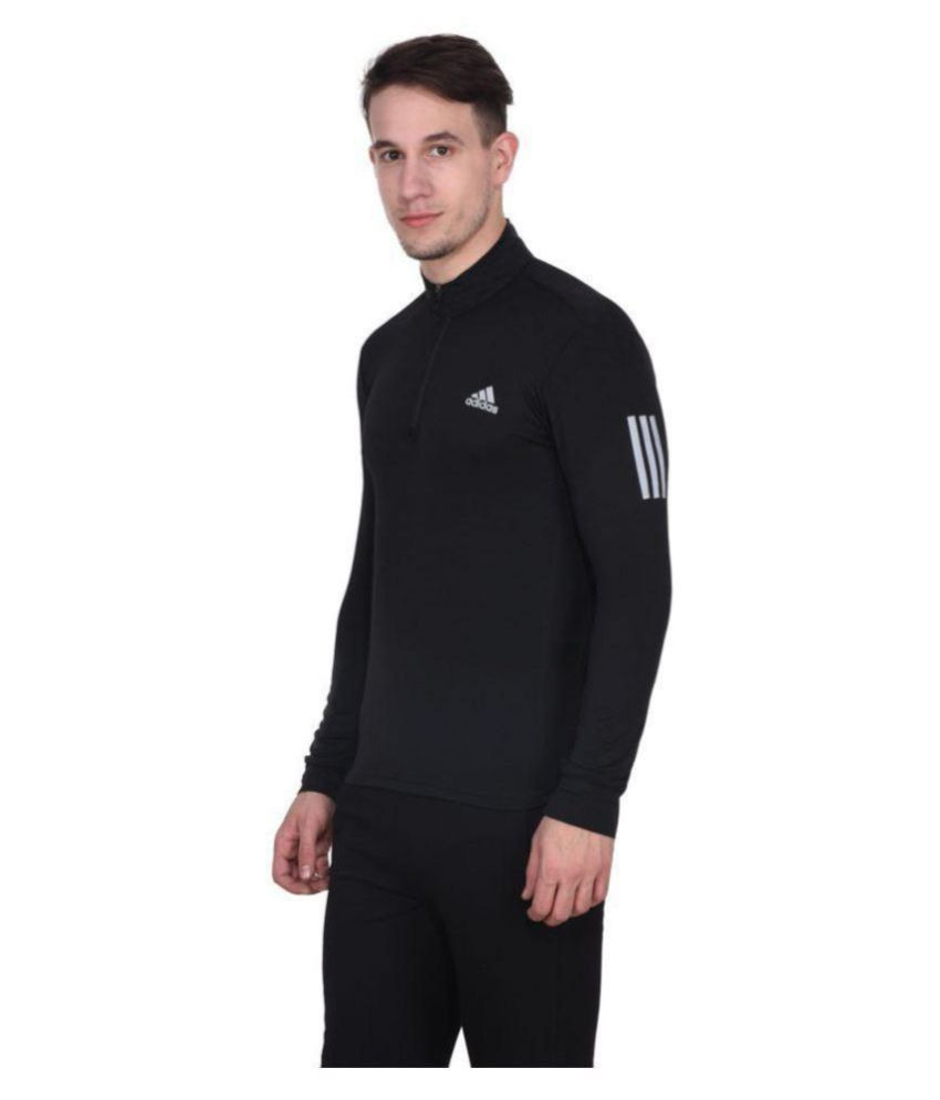 Adidas Black Full Sleeve Tshirt  Buy Adidas Black Full