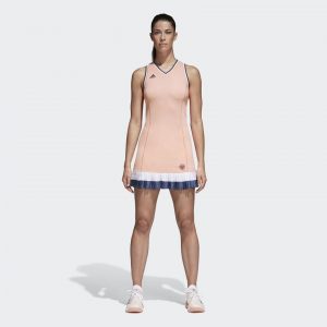 Adidas Kleid Roland Garros 2018 Beige Damen Online Bestellen