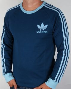 Adidas Originals 3 Stripes Oversized Long Sleeve Tshirt