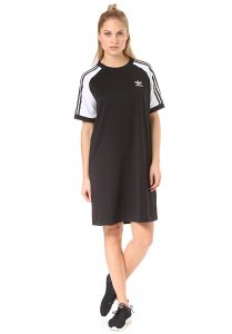 Adidas Originals Raglan  Kleid Für Damen  Schwarz