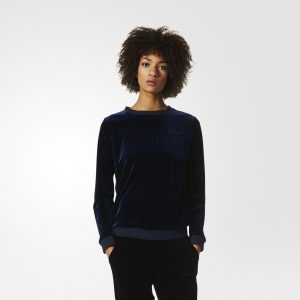 Adidas Originals Velvet Sweatshirt Adidasoriginals