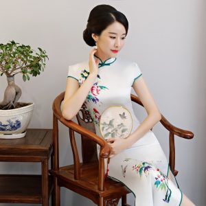 Aliexpress  Buy 2019 New Cheongsam Long Qipao Dress