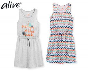 Alive® Mädchenjumpsuits/Kleider 2 Stück Von Aldi Süd