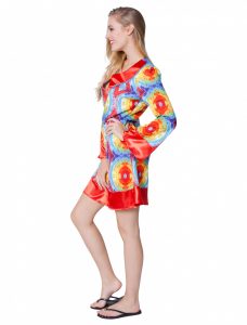 Batik Kleid 70Er Jahre Für Karneval  Fasching Kaufen