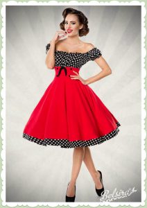 Belsira 50Er Jahre Rockabilly Petticoat Kleid  Claire