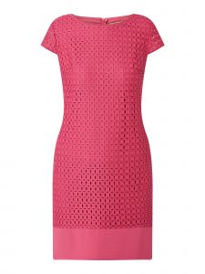Betty Barclay Kleid Mit Lochmuster In Rosé Online Kaufen