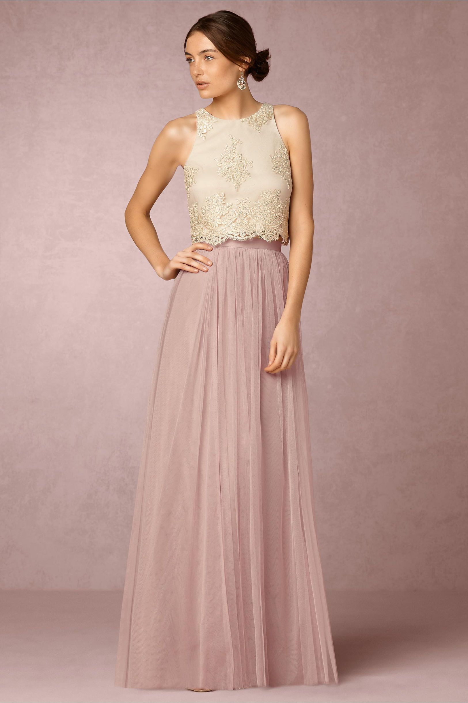 Bhldn Bea Top  Louise Tulle Skirt In Bridesmaids