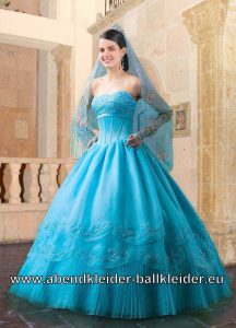 Blaues Cinderella Kleid Ballkleid Brautkleid Auch Mit