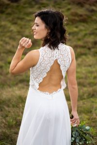 Boho Hochzeitskleid Rückenfrei Mit Spitze In 2020
