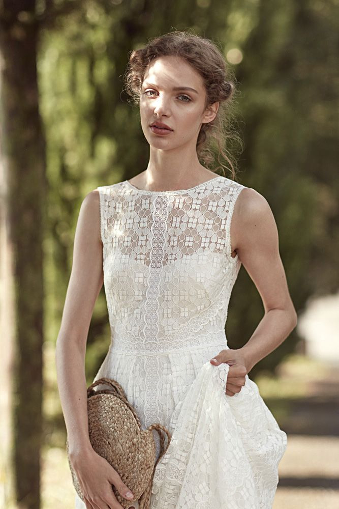 Bohobrautkleidladonna  Hochzeitskleid Elegant Kleid