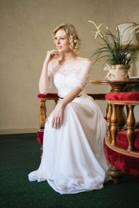 Brautkleid Inspiriert Vom 20Er Jahre Stil  Vintage Kleid