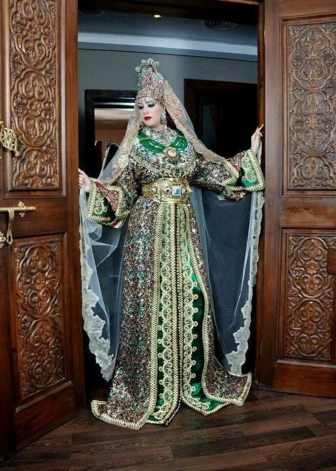 Caftan De Tetouan Maroc  Marokkanische Braut