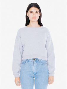 California Fleece Cropped Sweatshirt  Kleider