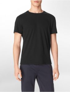 Calvin Klein 205W39Nyc Classic Fit Ribbed Detail Tshirt