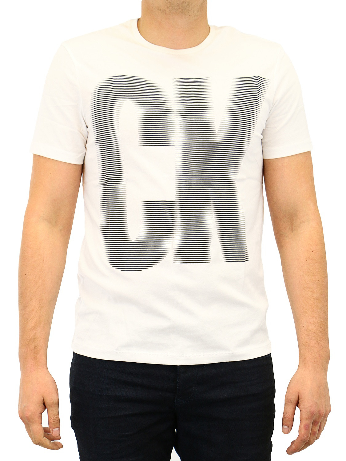 Calvin Klein  Calvin Klein Ck Logo Print Tee Fashion T