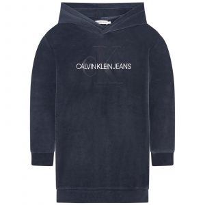 Calvin Klein  Sweatkleid Mit Kapuze Und Logo  Melijoe