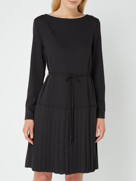 Calvin Klein Womenswear Kleid Mit Plisseefalten In Grau