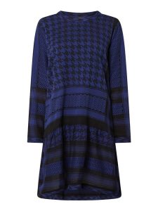 Cecilie Copenhagen Kleid Mit Kufiyamuster In Blau