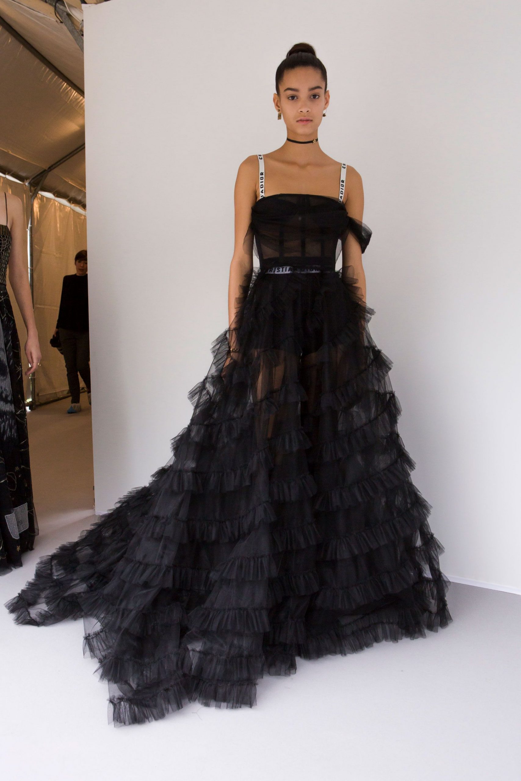 Christian Dior Spring 2017 Paris Backstage  Dresses