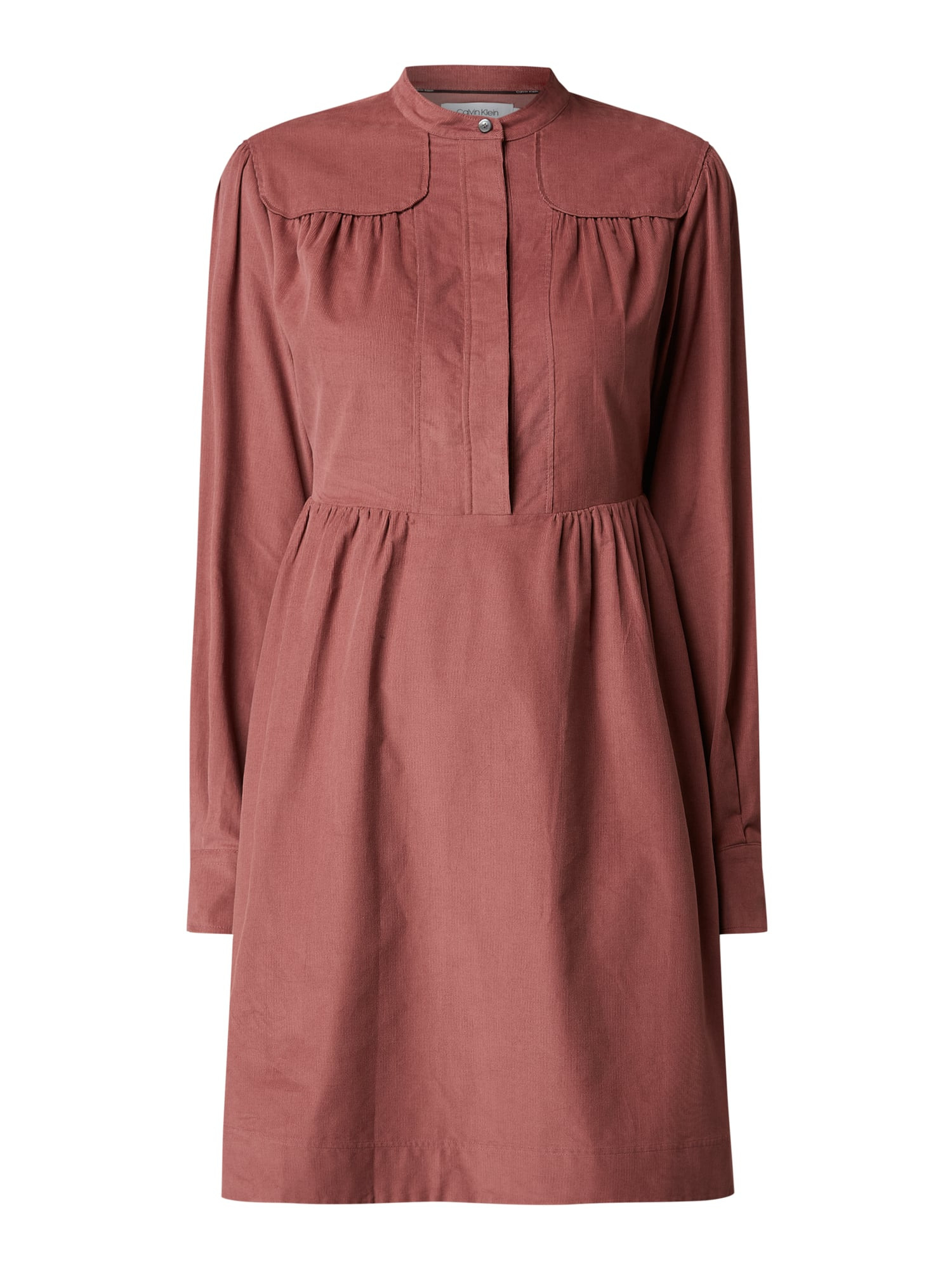 Ck Calvin Klein Kleid Aus Cord In Lila Online Kaufen