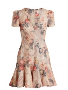 Click Here To Buy Zimmermann Radiate Flip Floral Dress At