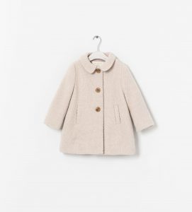 Coat With Buttons From Zara  Mädchen Kleinkind Kleidung