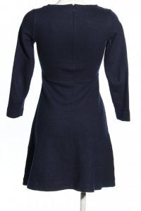 Cos Wollkleid Blau Businesslook Damen Gr De 34 Kleid
