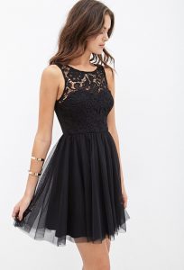 Crochet  Tulle Dress  Dresses  2000138426  Forever 21
