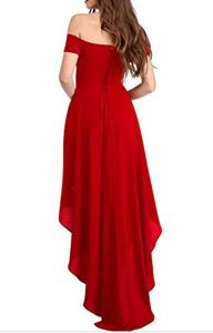 Damen Kleid Rot Festlich  Stylische Kleider Für Jeden Tag