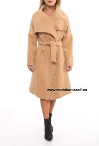 Damen Mantel Gunhild Beige  Kleider Online Shop Mode