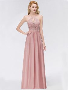 Designer Perfekt Altrosa Kleid Lang Stylish  Abendkleid