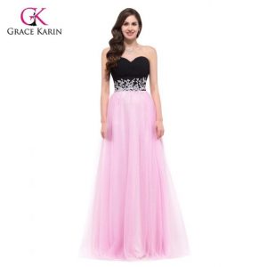 Designer Wunderbar Abendkleid Pink Lang Boutique  Abendkleid