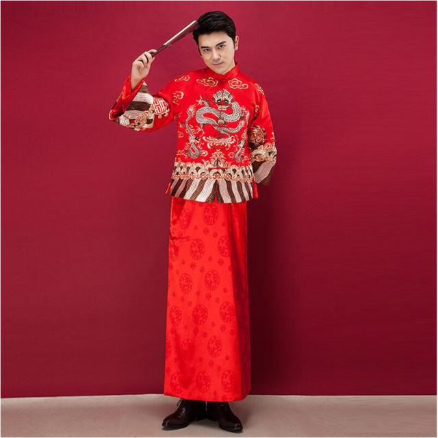 Drachen Kleid Robe Männlichen 2018 Neue Chinesische