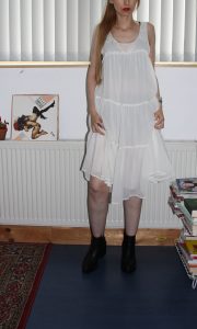 Dress Whitedress Blogger Kleiderkreisel Longdress